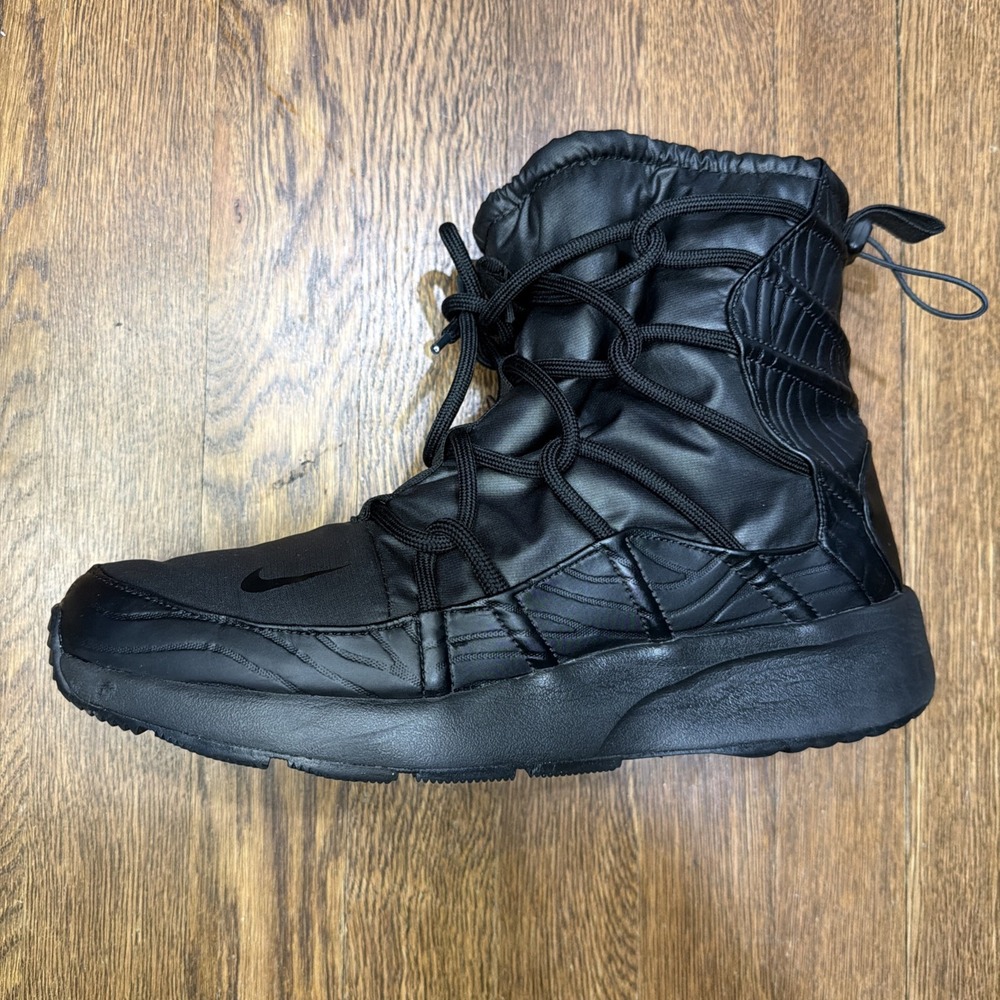 Nike Tanjun High Rise Boot Black AO0355-002 Womens 11 - Picture 7 of 14